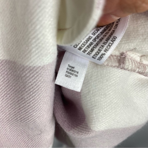 A New Day Women’s Belted Shirt Jacket Shacket Pink Check Plaid Size Large - Picture 6 of 9